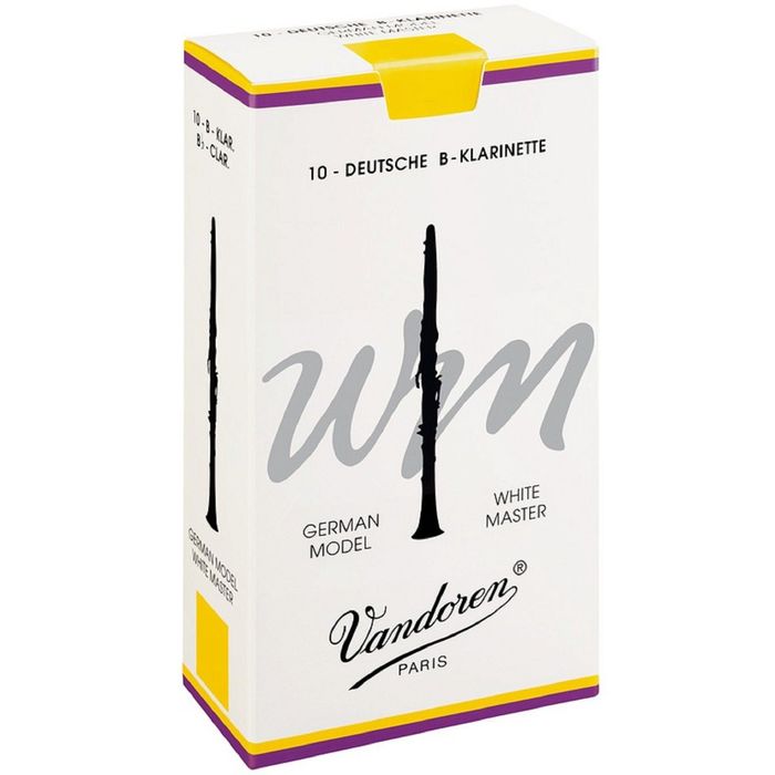 Трости для кларнета Bb Vandoren CR1625 WHITE MASTER №2,5 (10шт)