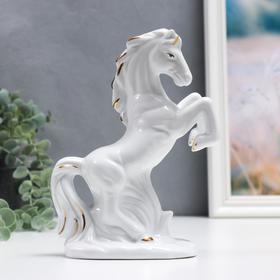 Сувенир керамика "Белый конь" 18 см в Донецке