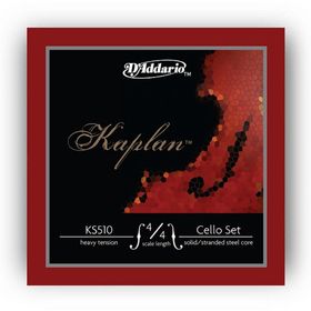 Комплект струн для виолончели D'Addario KS510-4/4H Kaplan  размером 4/4, сильное натяжение