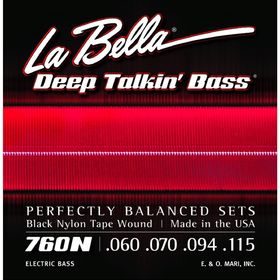 Комплект струн для акустической бас-гитары La Bella 060-115 760N