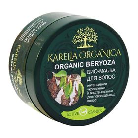 Био-маска для волос Karelia Organica Beryoza Интенсивное укрепление и восстановление, 220 мл