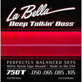 Комплект струн для бас-гитары  La Bella  750T 050-105