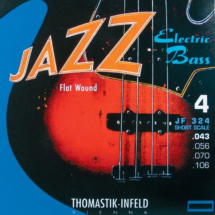 Комплект струн для бас-гитары Thomastik JR344 Jazz Round Wound