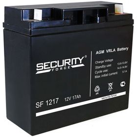 Аккумуляторная батарея Security Force SF 1217, 12 В, 17 Ач