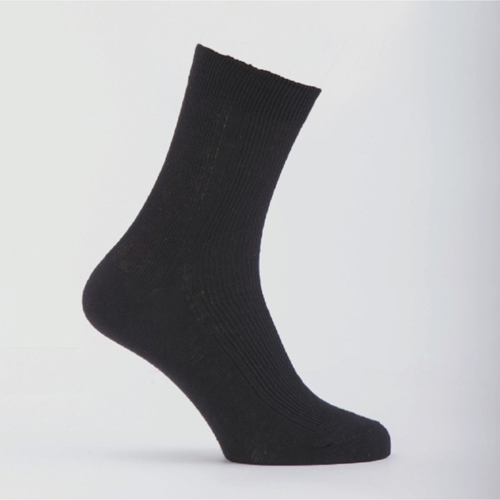 Носки мужские, цвет чёрный, размер 31 - фото 5092737