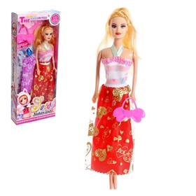 Кукла-модель «Арина» с летними нарядами и аксессуарами, МИКС