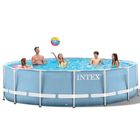 Бассейн каркасный Prism Frame Set, 305х76 см, фильтр-насос 28702NP INTEX Бассейн каркасный Prism Frame Set, 305х76 см, фильтр-насос 28702NP INTEX