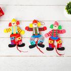 Souvenir squirmy "Clown colored shirt", MIX colors Souvenir squirmy "Clown colored shirt", MIX colors