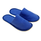 Terry Slippers, closed, color cornflower, size 42-45