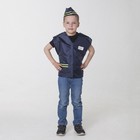 Carnival costume Explorer, vest, headpiece, height 110-122 cm, 4-6 years