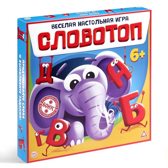 Настольная словесная игра «Словотоп»