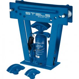 Трубогиб гидравлический STELS, 8 т, в комплекте с башмаками 1/2"–1", в кейсе