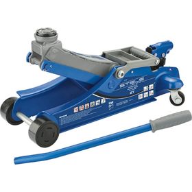 Домкрат гидравлический подкатной STELS, поворотная рукоятка, 2 т LOW PROFILE, 100-350 мм 1875929