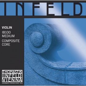 Комплект струн для скрипки  Thomastik IB100 Infeld Blau  размером 4/4, среднее натяжение