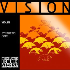 Комплект струн для скрипки  Thomastik VI100 Vision размером 4/4, среднее натяжение