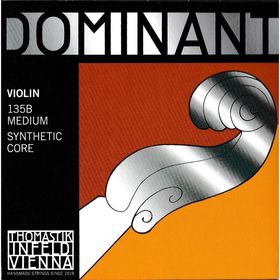 Комплект струн для скрипки Thomastik 135B Dominant  размером 4/4, среднее натяжение