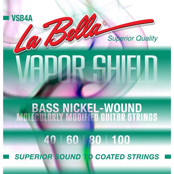 Комплект струн для бас-гитары La Bella VSB4A Vapor Shield