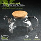Чайник стеклянный заварочный Magistro «Эко», 800 мл, металлическое сито - фото 5146779