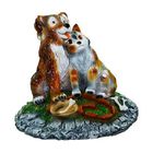 Крышка люка "Cобака с кошкой" Крышка люка "Cобака с кошкой"