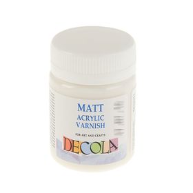 Acrylic varnish, Decola, water-based, matte, 50 ml