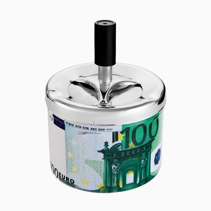 Пепельница бездымная "Валюта. 100 Евро"