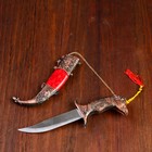 Gift mini knife, 11.5 cm, handle in the shape of a horse head