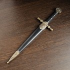 Souvenir dagger, 35 cm, sheath lion head