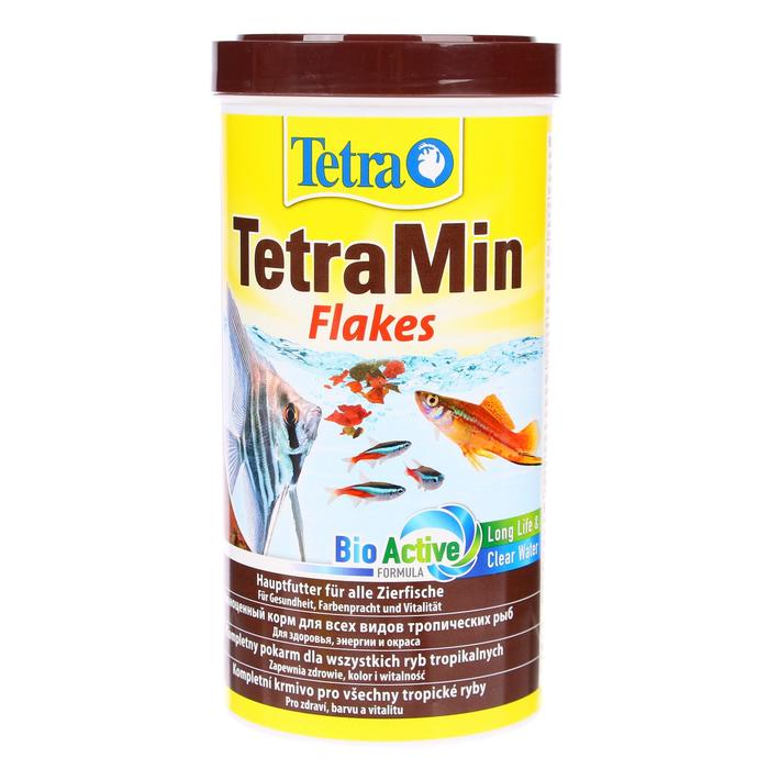 Корм TetraMin для рыб, хлопья, 1 л