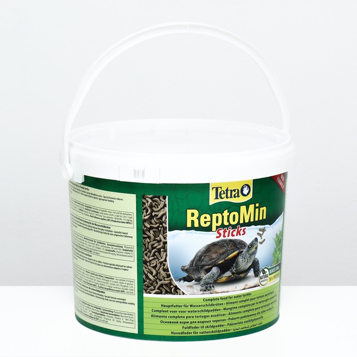 Корм Tetra ReptoMin для рептилий, гранулы, 10 л