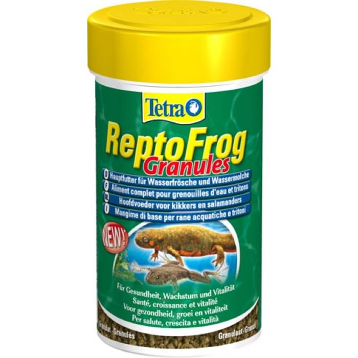 Корм Tetra ReptoFrog Granules для лягушек и тритонов, гранулы, 100 мл