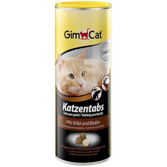 Лакомство для кошек Gimcat с дичью, 710 шт, 425 г