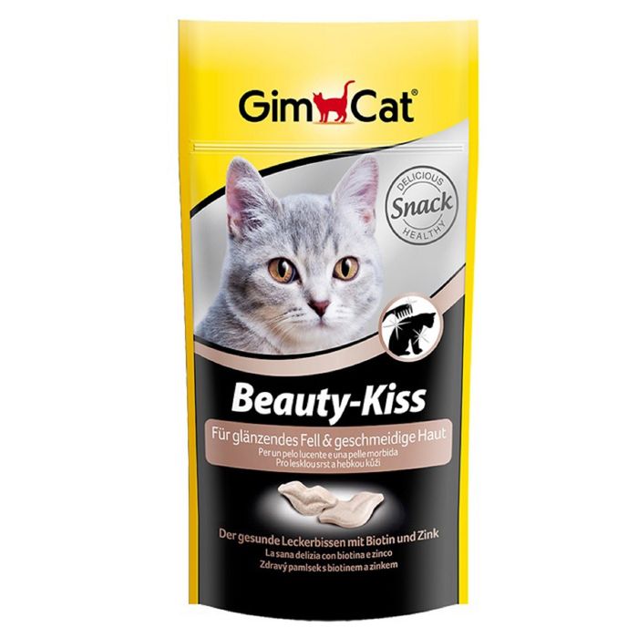 Лакомство для кошек Gimcat &quot;Бьюти-Кисс&quot; с биотином и цинком, 40 г