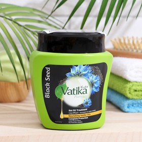 Маска для волос Dabur Vatika Naturals Treatment Cream-Black Seed восстанавливающая, 500 г
