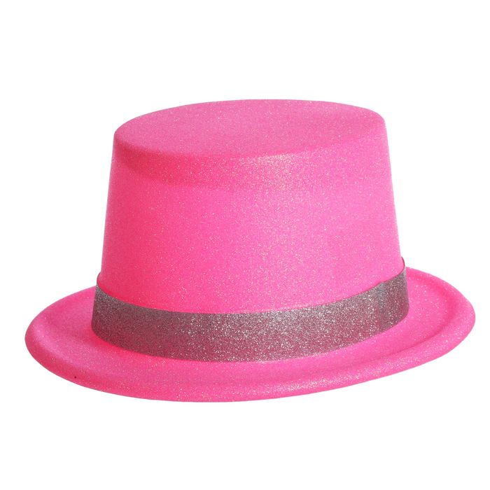 Шляпа пластиковая. Розовая шляпка. Шляпа цилиндр. Розовый цилиндр шляпа. Разноцветные шляпы.