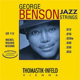 Комплект струн для акустической гитары Thomastik GR112 George Benson Jazz