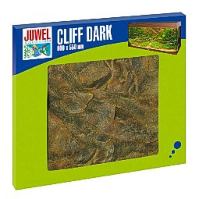 Фон рельефный JUWEL Cliff Dark 60х55см, тёмный