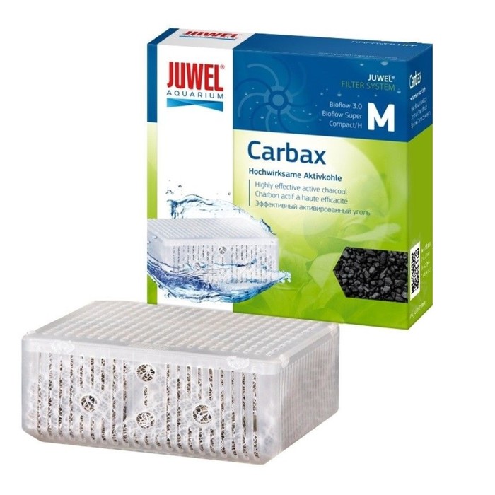 Губка угольная Carbax для фильтра JUWEL M/Bioflow 3.0/Compact