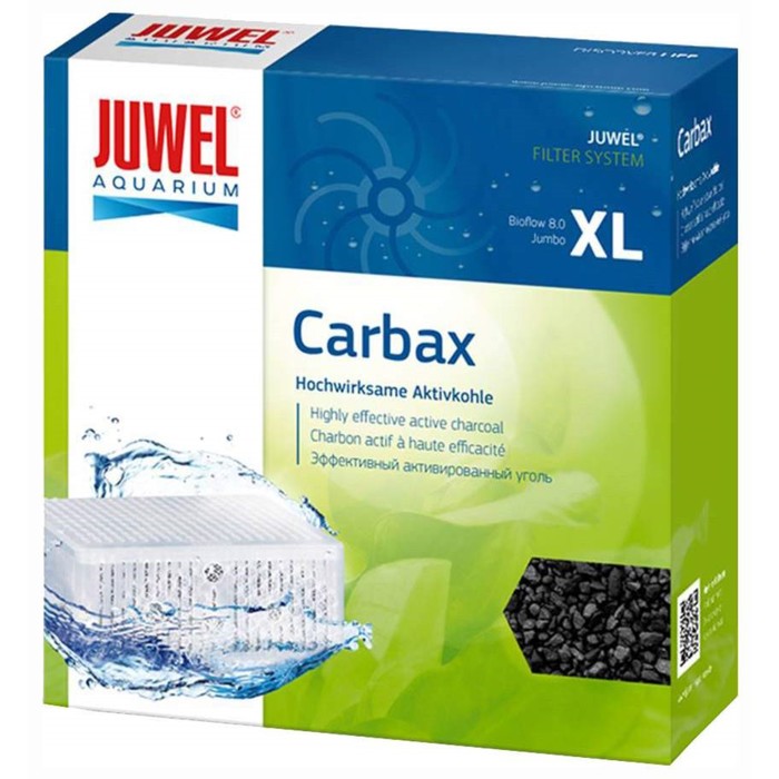 Губка угольная Carbax для фильтра JUWEL XL/Bioflow 8.0/Jumbo