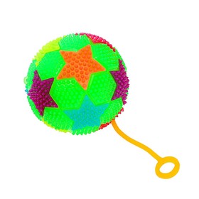 The ball of light "Stars" with Squeaker, color MIX