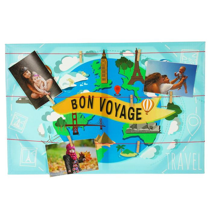 Картина для фотоколлажа &quot;Bon voyage&quot;