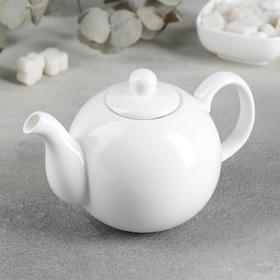 Чайник заварочный Wilmax Olivia «Классика», 500 мл, цвет белый