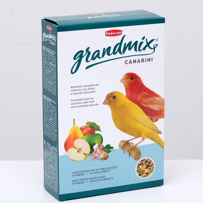 Корм комплексный/основной Padovan GRANDMIX Canarini для канареек, 400 г