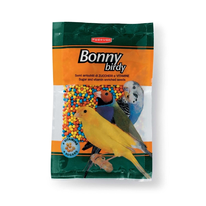 Корм дополнительный Padovan BONNY birdy для декоротивных птиц, 100 г /18/