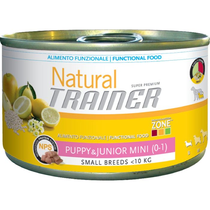 Влажный корм Trainer Natural Mini Puppy &amp; Junior для щенков и юниоров мелких пород, 150 г