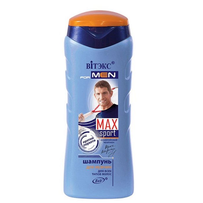 Шампунь для всех типов волос Bitэкс for men max sport, 250 мл