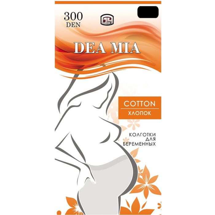 Колготки женские DEA MIA MOTHER COMFORT, р. 164, 106-114, ЧЕРНЫЙ