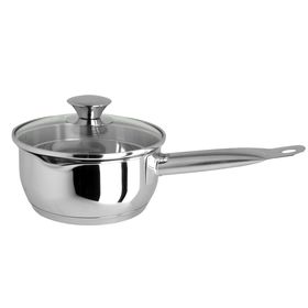 Ковш с крышкой Linea CUCINA, объём 1,5 л, размер 16х7,5 см