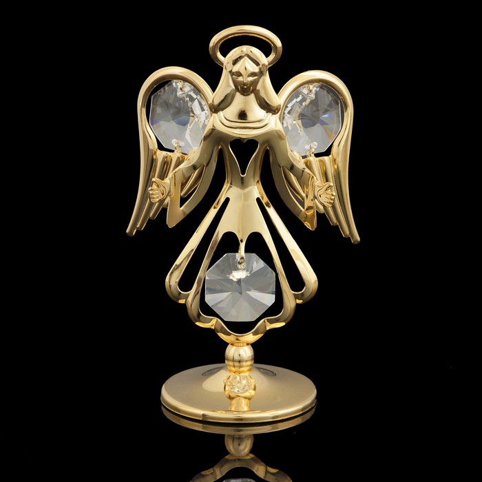 Сувенир «Ангел», с кристаллами , 7,5 см - фото 4307728