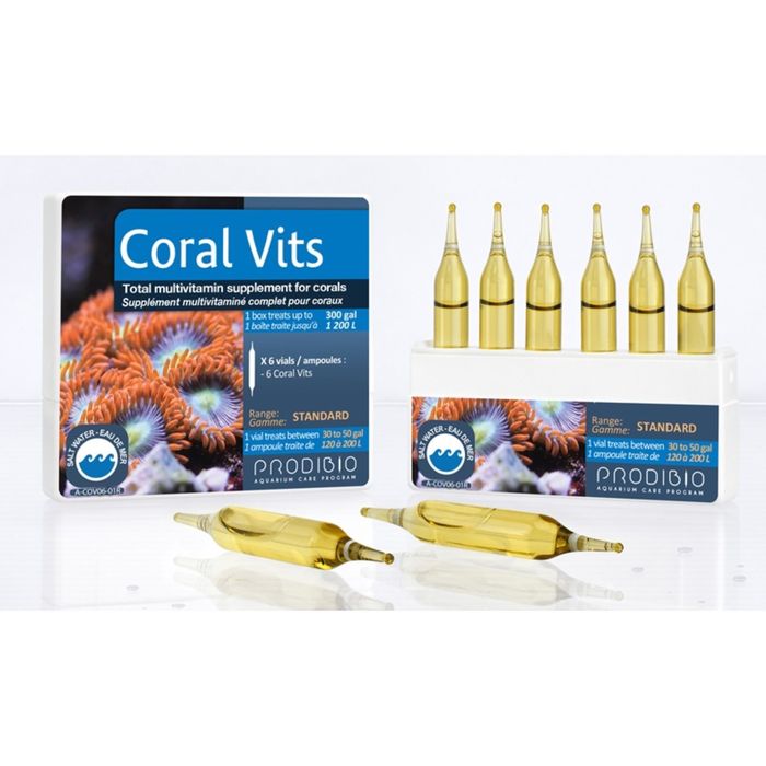 Жиро и водорастворимые витамины для кораллов Coral Vits (12шт)