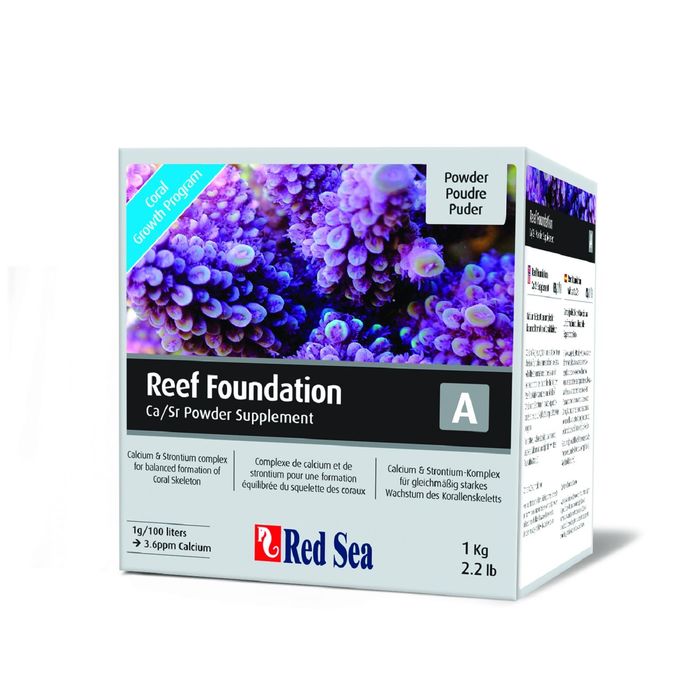 Добавка для роста кораллов  &quot;Reef Foundation A&quot; (Ca/Sr) 1 кг